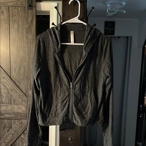 Kyodan Charcoal Zip-Up sweatshirt